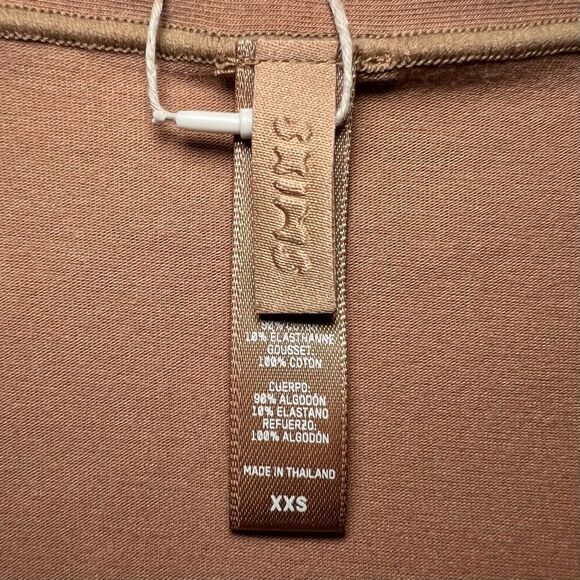 SKIMS Cotton Jersey Full Brief in Camel - Picture 4 of 5